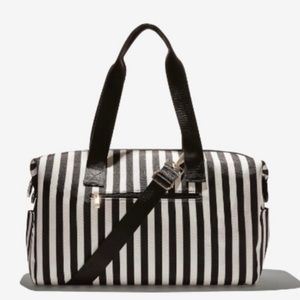 Alice + Olivia Striped Duffel